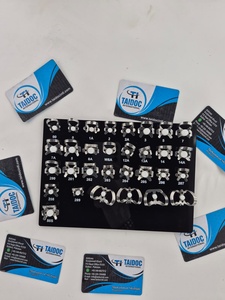 Ensemble de 31 pinces à diaphragme dentaire en caoutchouc avec plateau noir, instruments chirurgicaux buccaux orthodontiques, kit d'outils pour dentistes - Product Image 5