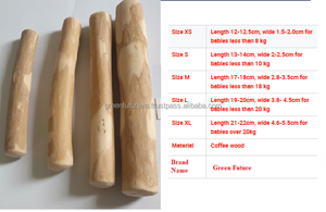 Palitos de Madera de Café Natural para Perros, Juguete Duradero y Seguro para Mascotas en Interiores, Estilo Simple y Sólido, Embalaje en Bolsa de Polietileno para Todos los Tamaños - Product Image 4
