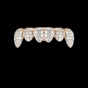 Boucles d'oreilles pendantes élégantes en or blanc et diamants, plaquées or, avec diamants de laboratoire, bijoux classiques - Product Image 1