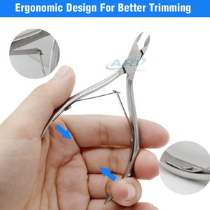 ที่ตัดเล็บมือเล็บเท้าสแตนเลสอย่างดี สำหรับทำเล็บมือและเล็บเท้า คุณภาพสูง สำหรับตัดเล็บขบ - Product Image 3