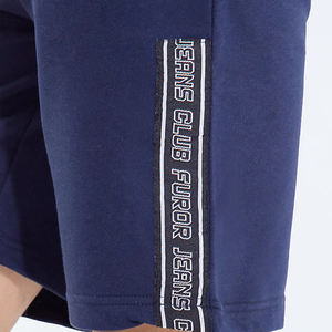 กางเกงขาสั้นผ้ายีนส์ยืดได้สำหรับผู้ชายกางเกงขาสั้นผ้ายืดไมโครออกกำลังกายวิ่งออกกำลังกายยิม - Product Image 5