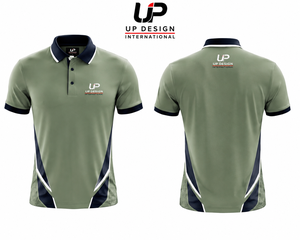 เสื้อโปโลผู้ชายแบบแห้งเร็ว ผลิตจากโพลีเอสเตอร์ แขนสั้น สำหรับกอล์ฟ กีฬา ชุดทีม  รับทำโลโก้ตามสั่ง  OEM ODM ขายส่ง - Product Image 4
