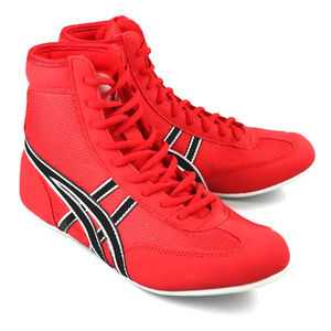 Fabricante de Calzado de Lucha Libre para el Mercado Estadounidense |   Calzado de Entrenamiento Profesional OEM con Parte Superior de Cuero Genuino y Suela de PVC - Product Image 2