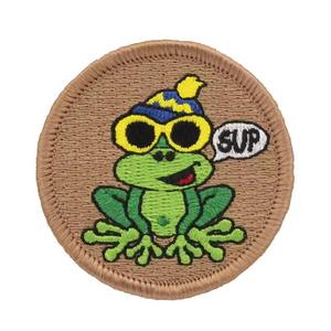 Custom Heat Press 3D Puff Logo Embroidered Patch Iron On Sew On Clothing <b>Badge</b> for Hats Bags Apparel Wholesale OEM ODM Factory - Product Image 3
