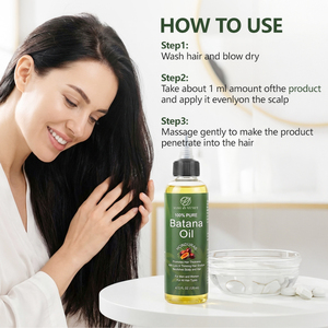 Olio Essenziale di Batana Puro a Prezzo di Fabbrica, Formula Naturale Anticaduta con Ingredienti Erboristici, Rosmarino e Cocco per la Crescita dei Capelli - Product Image 6