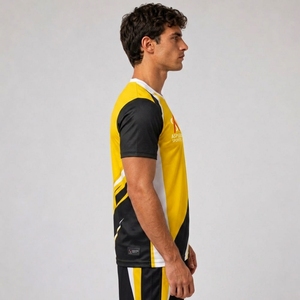 2026 New Design Custom Logo Color Short Sleeve <b>Soccer</b> Jersey Adults OEM Service 100% Polyester Quick Dry Breathable Custom Size - Product Image 2