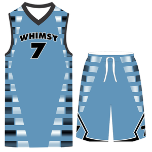 Uniformes de Baloncesto Sublimados Personalizados OEM, Conjunto de Camisetas y Pantalones Cortos para Equipo, Ropa Deportiva Transpirable y Ligera para Entrenamiento - Product Image 4