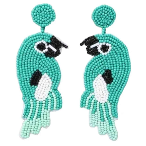 Pendientes de Aro con Cuentas Bordadas a Mano de Lujo, Joyería de Cóctel para Bodas Multicolor Bellamente Personalizada por MD HANDICRAFTS - Product Image 6