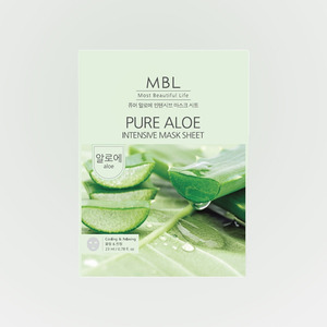 Mascarillas faciales Embiel Pure Aloe Intensive Mask Sheet, 10 unidades - Product Image 5