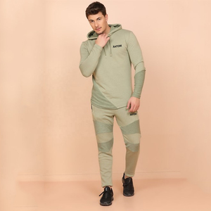 Design Your Own Men Tracksuit Set Two Piece Set Best Adults Outdoor Use Tracksuit For Men Wears - Product Image 4