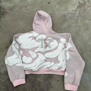 Sudadera con Capucha para Hombre, Diseño Personalizado, Impresión Digital, Hecha en Pakistán, Tejida, 100% Algodón, Forro Antipelusas, Ropa de Invierno, 380g de Felpa - Product Image 2