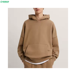 เสื้อฮู้ดแบบสวม Unisex น้ำหนักเบา เก็บความร้อน พิมพ์โลโก้ได้ตามต้องการ แห้งเร็ว ดีไซน์ไหล่ตก ผ้าฝรั่งเศสสุดฮิต ผ้าฝ้าย 100% - Product Image 3