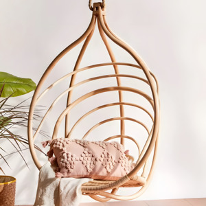 High quality furniture for patio <b>garden</b> rattan <b>hanging</b> lounge chair egg shape basket swing chairs - Product Image 4