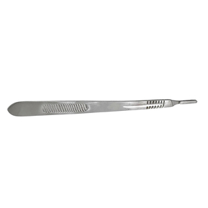 Cuchilla de bisturí de acero inoxidable personalizable con mango, instrumento quirúrgico manual, suministro al por mayor, calidad profesional - Product Image 5