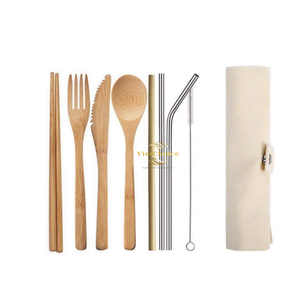 Handcrafted Bamboo Cutlery Set Premium Natural <b>Utensils</b> for Global Wholesale Market - Product Image 4