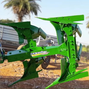 Charrue réversible hydraulique pour machines agricoles avec construction en acier doux et moteur haute productivité - Product Image 1