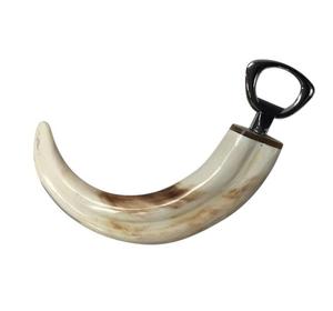 Buffalo Horn <b>Bar</b> Opener Featuring Smooth Finish Durable Construction And Comfortable Grip For Daily Beverage Serving - Product Image 1