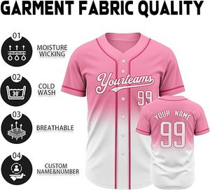 Uniforme de Béisbol de Manga Corta de Fabricación Profesional, Ropa Deportiva para Equipos, Uniforme de Béisbol Cómodo de Corte Regular - Product Image 1