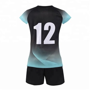 Conjunto de Uniforme de Voleibol Personalizado por Sublimación para Hombre, Jersey de Poliéster de Secado Rápido, Pantalones Cortos Transpirables, Ropa Deportiva de Equipo, Kit de Voleibol OEM - Product Image 2