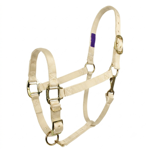 Ornements équestres : Harnais de tête en nylon de haute qualité pour chevaux, avec logo personnalisé, en sangle de nylon épaisse et durable, type anglais - Product Image 1