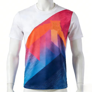 Maillot de cyclisme pour homme à logo personnalisé, manches courtes, respirant, extensible - Product Image 4