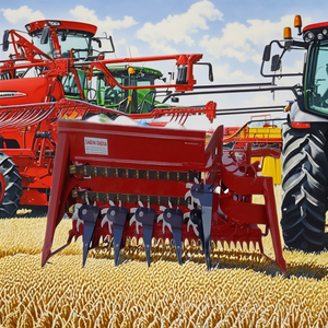 Cosechadora Manual de Algodón Sabin Enterprises para Arroz, Motor de Transmisión por Engranajes, Bajo Ruido, Alta Productividad, 100-200 HP, Ancho de Trabajo de 20 mm - Product Image 3