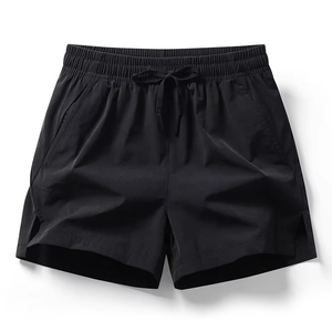 Pantalones Cortos Deportivos para Hombre de la Mejor Calidad OEM, Pantalones Cortos de Seda, Tela Transpirable Delgada, para Correr al Aire Libre, Holgados - Product Image 2