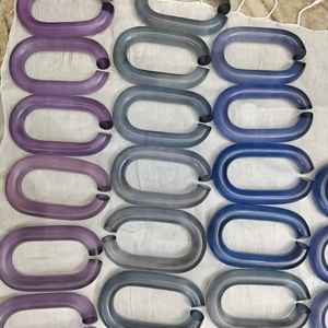 Chaînes en résine personnalisées pour la décoration de la maison, haute transparence, plusieurs couleurs au choix - Product Image 5