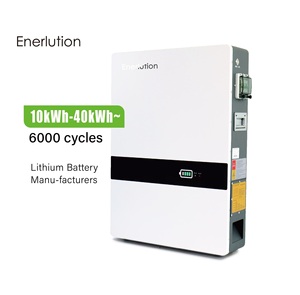 Enerlution Wholesale Quality Advanced Best Wall <b>Mounted</b> Lithium Solar <b>Battery</b> Pack - Product Image 1