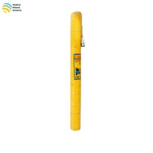 Manguera Espiral para Compresor de Aire de 15 Metros |   Manguera Neumática Flexible de PU de 120 PSI con Sello de Goma NBR para Herramientas Neumáticas - Product Image 2