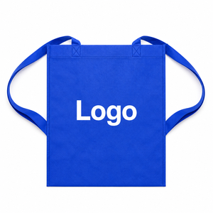 Grand sac fourre-tout en tissu non tissé orange avec motif lettres, poignée de transport et fermeture supérieure - Product Image 5