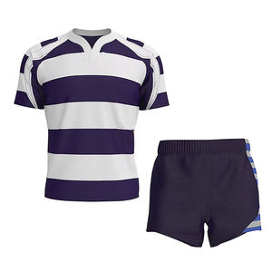 Uniformes de Rugby Deportivos de Alta Calidad, Conjuntos de Rugby OEM para Hombre, Camisetas para Sublimación, Personalizadas, Cortas, Antibacterianas - Product Image 3