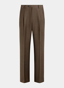 Costumes pour hommes 2 pièces sur mesure Pakistan Vente en gros Mariage Coupe ajustée Classique Marron Blazer Homme Mode Jeunesse Moderne Élégant Costume Marron - Product Image 6