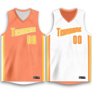 เสื้อบาสเก็ตบอลแบบซับลิเมชั่นสั่งทำพิเศษ ชื่อทีม 00 สีแดงขาว คอวี แขนกุด ผ้าตาข่ายระบายอากาศ สำหรับผู้ใหญ่ทุกเพศ ทุกฤดูกาล - Product Image 5