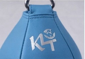 Sac de frappe rapide K1 en caoutchouc bleu, réglable en hauteur, équipement d'entraînement rapide pour adolescents - Product Image 4