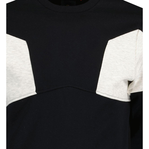 Sudadera de Cuello Redondo con Bloques de Color para Hombre, Corte Regular, Tejida, Informal, para Otoño - Product Image 4