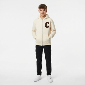 Chaqueta con Capucha de Algodón Suave para Niños, Sudadera de Forro Polar Cómoda, Ropa Casual de Moda para el Día a Día - Product Image 2