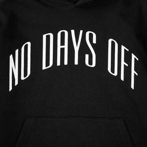 Custom <b>Black</b> Heavyweight Fleece Pullover Hoodie Letter Print Drop Shoulder Streetwear <b>Sweatshirts</b> Made in Pakistan - Product Image 5
