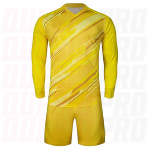 Professional Soccer Goalkeeper Jersey Pro Set Uniform Padded Goalkeeper Shirt Shorts <b>Socks</b> Mens Adults Kids Goalie Jersey - Product Image 4