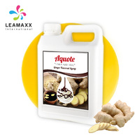 Sirop concentré aromatisé Wintermelon Leamaxx 2026 pour thé au lait aux bulles couleur marron 68% Brix, boisson prête à l'emploi en bouteille, certifié HACCP