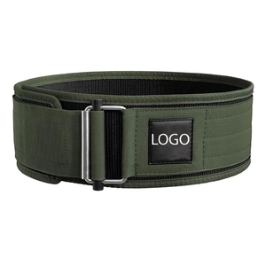 Weight Lifting Belt Cowhide Buckle Closure Gym Training <b>Back</b> <b>Support</b> Professional Protection Tummy Control Fitness - Product Image 1