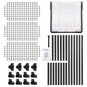 1 confezione di griglia a 3 ripiani con ripiani e ripiani di copertura - Product Image 4