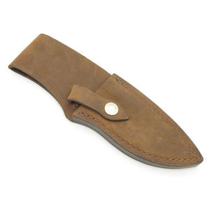 Funda de cuero para cuchillo, soporte para cuchillo de hoja fija, funda de cuchillo hecha a mano, funda para cuchillo de caza al aire libre, funda para cuchillo con presilla para cinturón - Product Image 1
