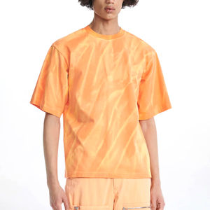 T-shirt formel vintage imprimé numériquement sur mesure, effet soleil délavé, 100 % polyester, épais, coupe oversize, délavé à l'acide, anti-plis, respirant - Product Image 1