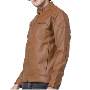 เสื้อเชิ้ตเดรสหนังกลับสีน้ำตาลเข้มแบบสั่งทำพิเศษ ปี 2025 รุ่นคลาสสิกสำหรับฤดูหนาว  โลโก้ด้านหน้า  ลายพิมพ์สัตว์  สไตล์ไฮสตรีท  ไซส์พลัส - Product Image 3