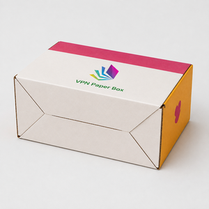 กล่องกระดาษคราฟท์ทรงสี่เหลี่ยมสำหรับใส่ชูโรส์ แบบตั้งได้เอง เป็นมิตรกับสิ่งแวดล้อม เกรดสำหรับอาหาร บรรจุภัณฑ์เบเกอรี่ พร้อมหูหิ้ว พิมพ์สี่สี/UV - Product Image 6
