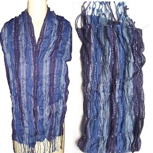 Women's Striped <b>Chiffon</b> Shawl Light weight Long <b>Scarf</b> All Seasons Fashion Accessory cotton viscose elastic <b>scarf</b> - Product Image 1
