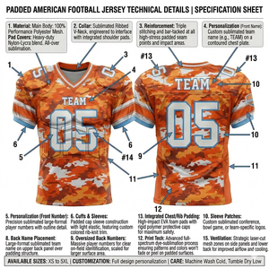 Jersey Profesional de Fútbol Americano 2026, Alta Calidad, Spandex/Poliéster, Diseño Personalizado, Manga Corta, Uniforme Estampado - Product Image 5