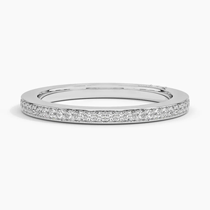 Elegante Anillo de Boda de Plata de Ley 925 Chapado en Oro con Moissanita para Mujer, Anillo de Eternidad Clásico, Joyería Fina - Product Image 2
