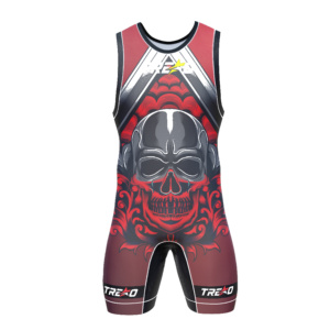 <b>King</b> Cobra Custom Sublimation Wrestling Singlet for Men Team Competition Uniform - Product Image 4